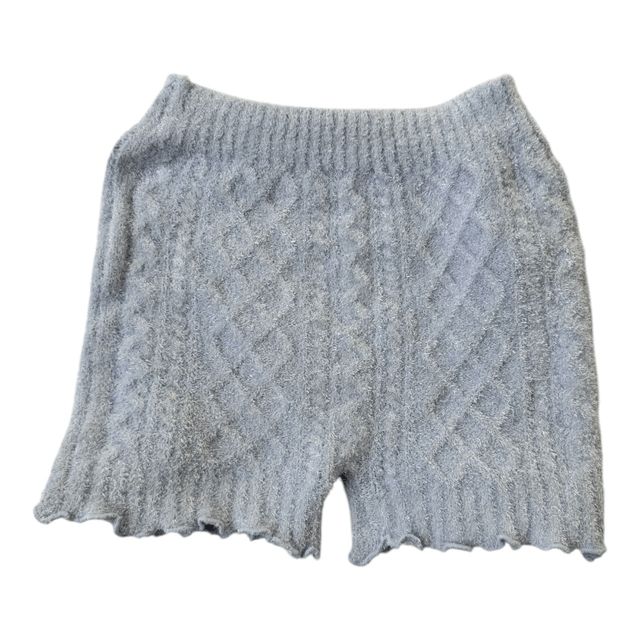 Cinnamoroll Blue Fluffy Knit Shorts 