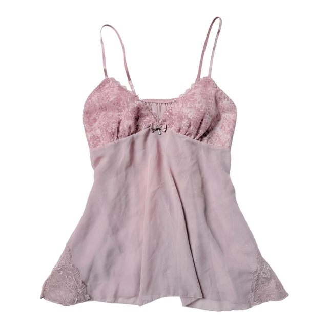 Japanese brand coquette purple velvet cups cami 