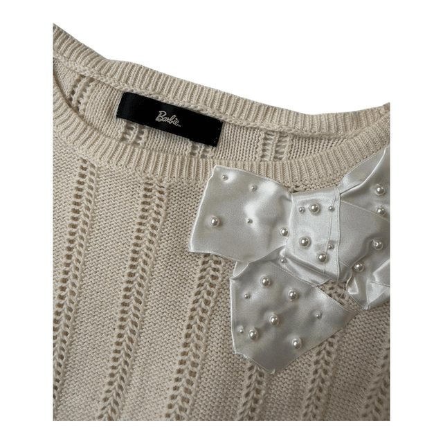 Japanese Brand Coquette Cream Knitted Jumper S/M