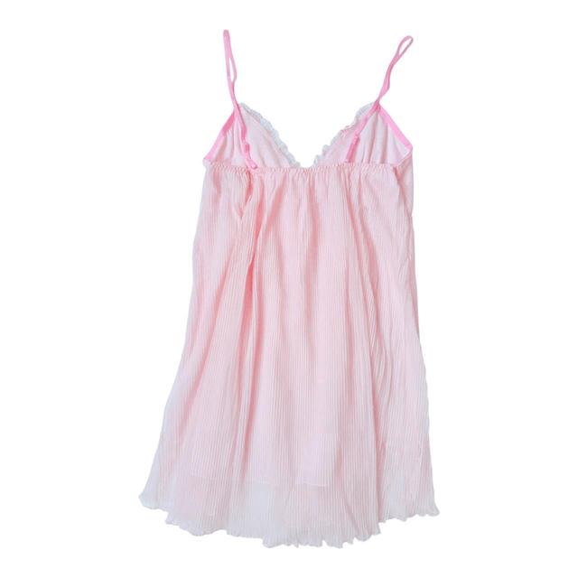 coquette pink floral embroidered cups slip dress
