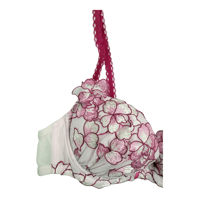 Pink floral Japanese Bra UK 34A  