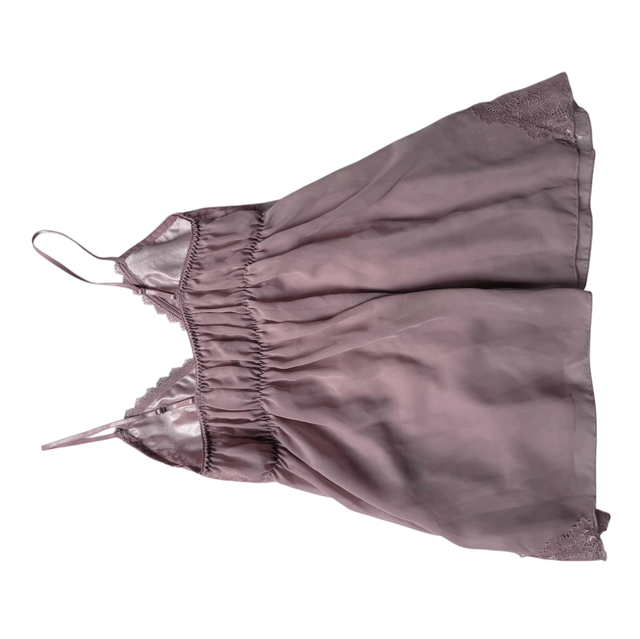 Japanese brand coquette purple velvet cups cami 