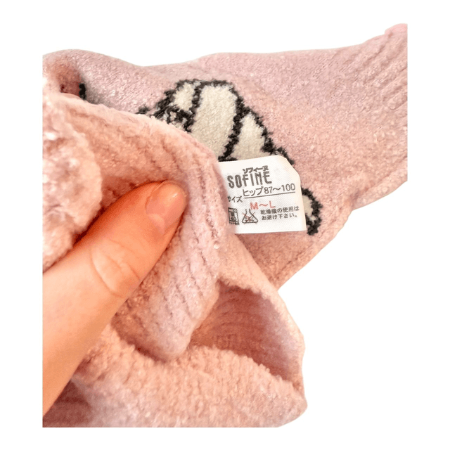 Charmmy Kitty pink Knit Fold-Over Shorts 