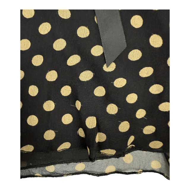 Y2K 100% Silk polka dot cami M/L 