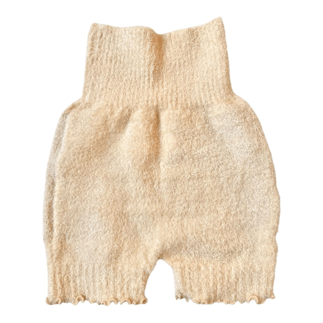 Pompompurin Yellow Knit Fold-Over Shorts 