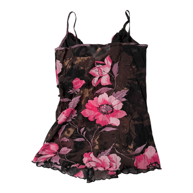 Morgan de Toi Mesh Floral Cami 