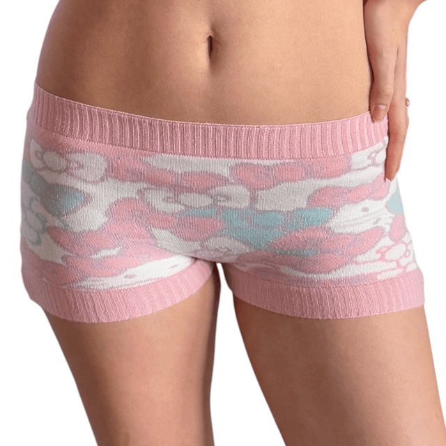 Hello Kitty Bow Knit Shorts 