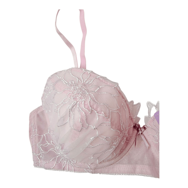 Purple floral Japanese Bra UK 32C   
