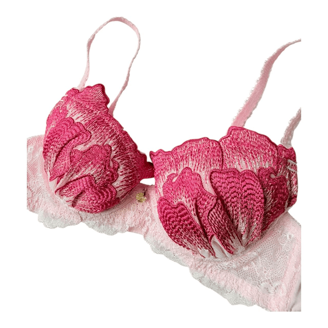 Pink petal mermaid Japanese Bra UK 30A 