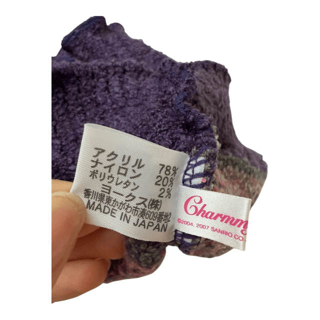 Charmmy Kitty Punk Purple Knit Shorts 