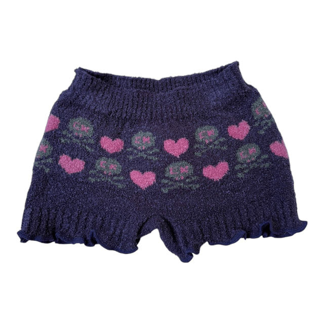 Charmmy Kitty Punk Purple Knit Shorts 