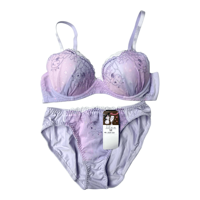 Kuromi Bra Set  