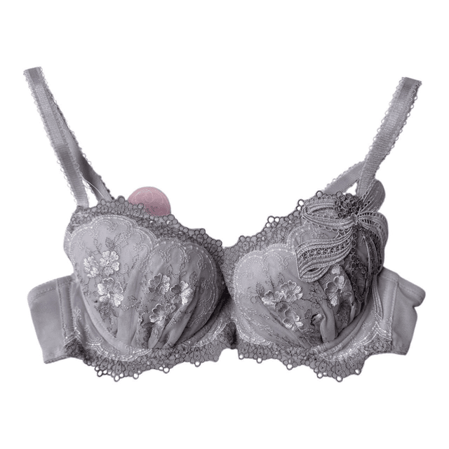 Purple Princess Bow Japanese Bra UK 34A
