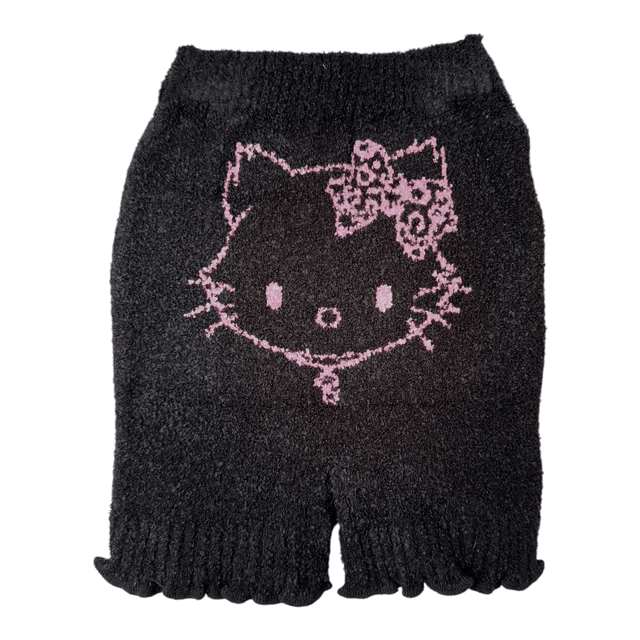 Charmmy Kitty Black and Pink Knit Shorts 